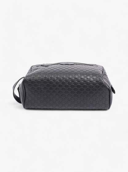 Gucci Washbag Black Leather