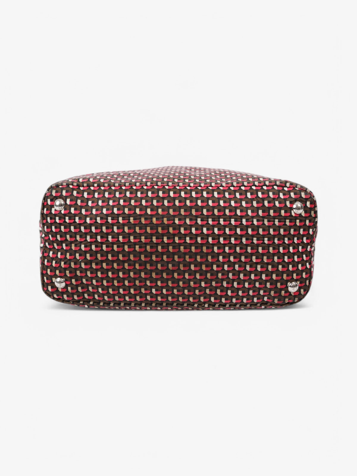 Prada Tote Brown / Pink Re Nylon