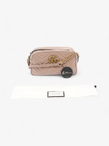 Gucci GG Marmont Dusty Pink Matelasse Leather Small