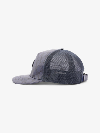 Gucci GG Baseball Cap GG Supreme / Navy Blue Cotton Large