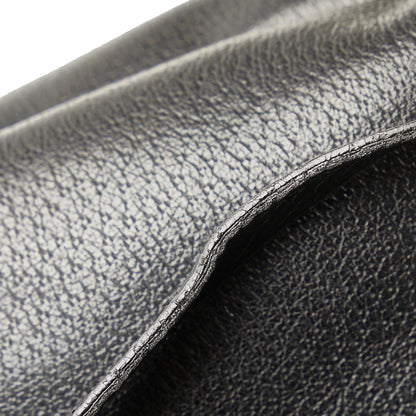 Black Gucci Abbey Leather Tote Bag