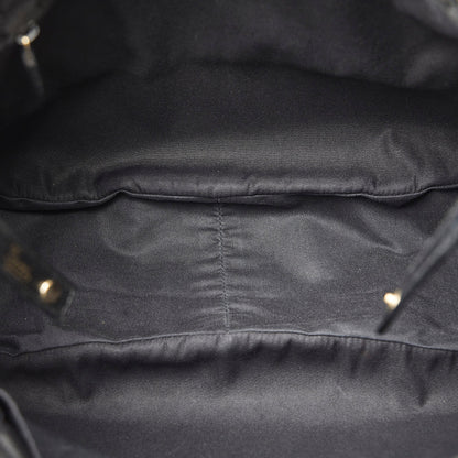 Black Gucci Abbey Leather Tote Bag