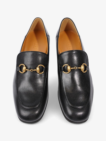 Gucci Horsebit Loafers Black Leather EU 38.5 UK 5.5