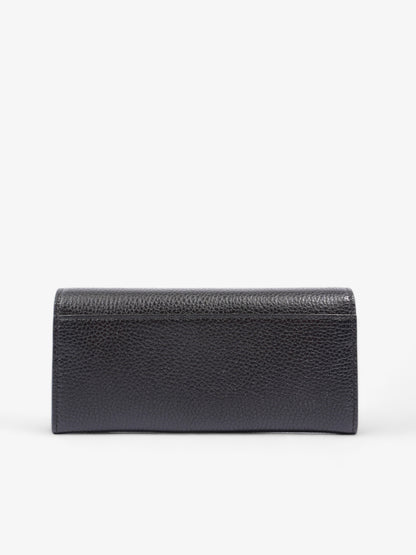 Gucci Long Wallet Black Leather