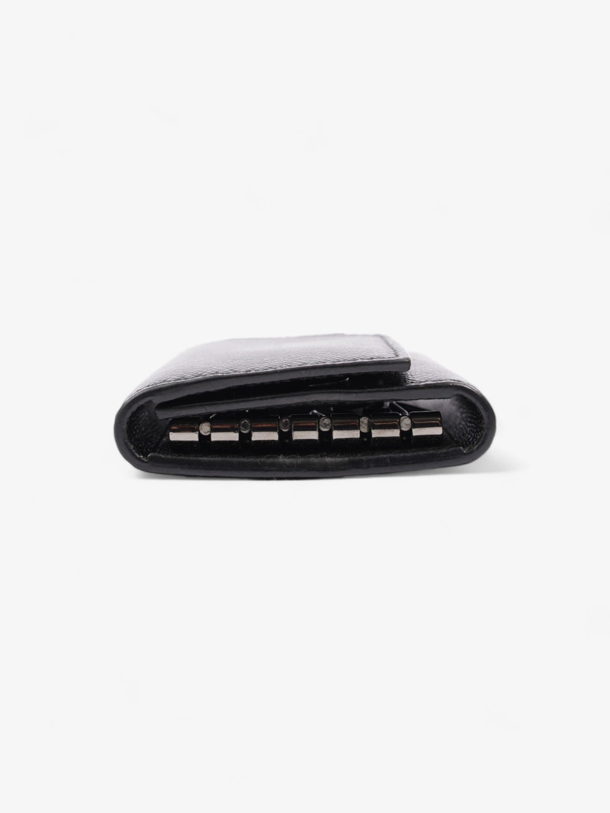 Prada Key Case Black Saffiano Leather