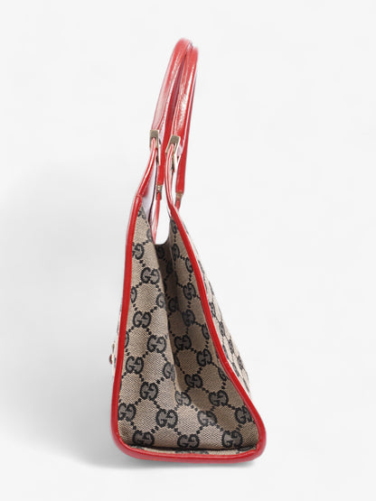 Gucci Jackie GG Supreme / Red Canvas