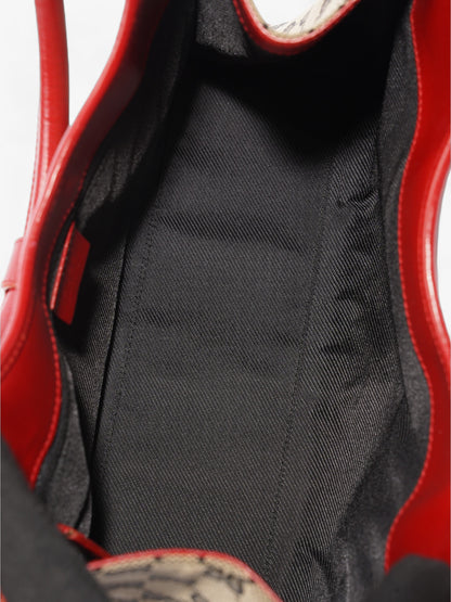 Gucci Jackie GG Supreme / Red Canvas