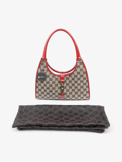 Gucci Jackie GG Supreme / Red Canvas