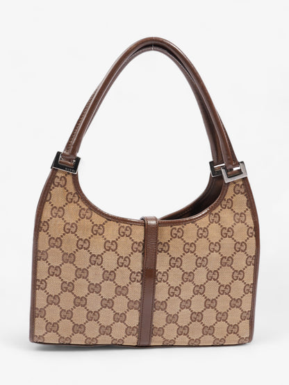 Gucci Jackie Beige / Brown Canvas