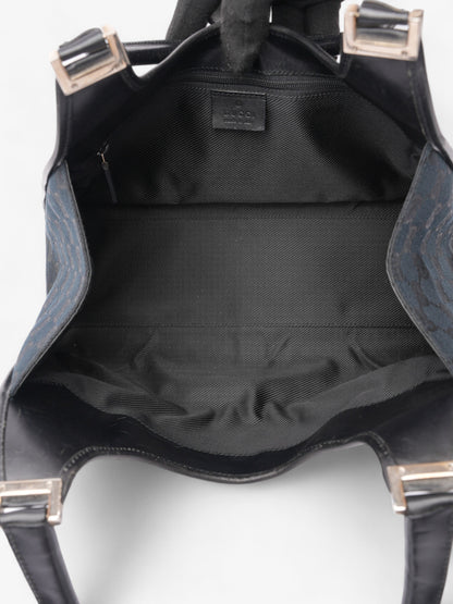 Gucci Jackie Black Guccissima Canvas