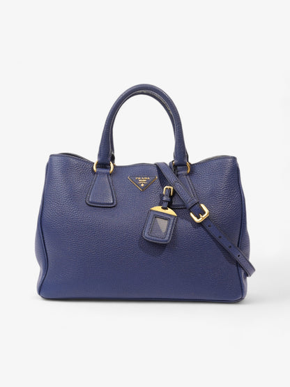 Prada Vitello Daino  Blue  Saffiano Leather