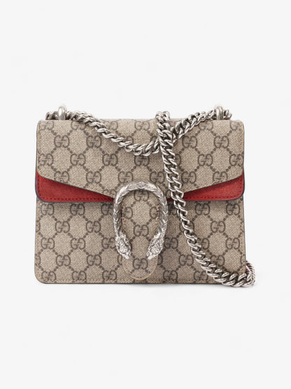 Gucci Dionysus Supreme Print / Red Coated Canvas Mini