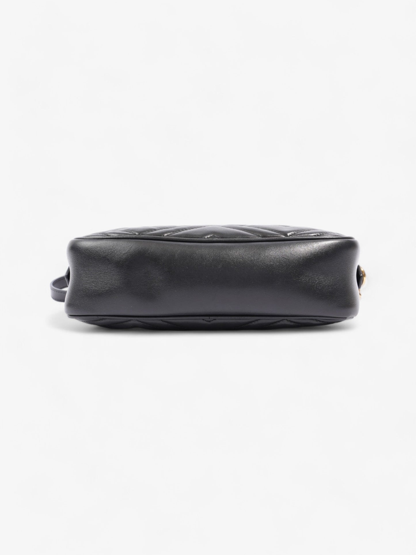 Gucci GG Marmont Black Matelasse Leather Small