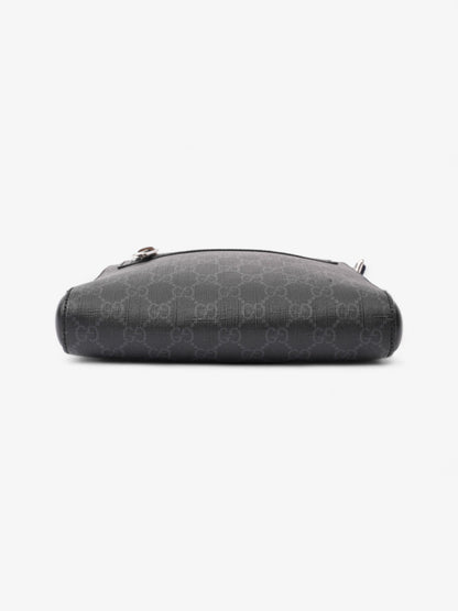 Gucci Messenger Bag Black GG Supreme Coated Canvas