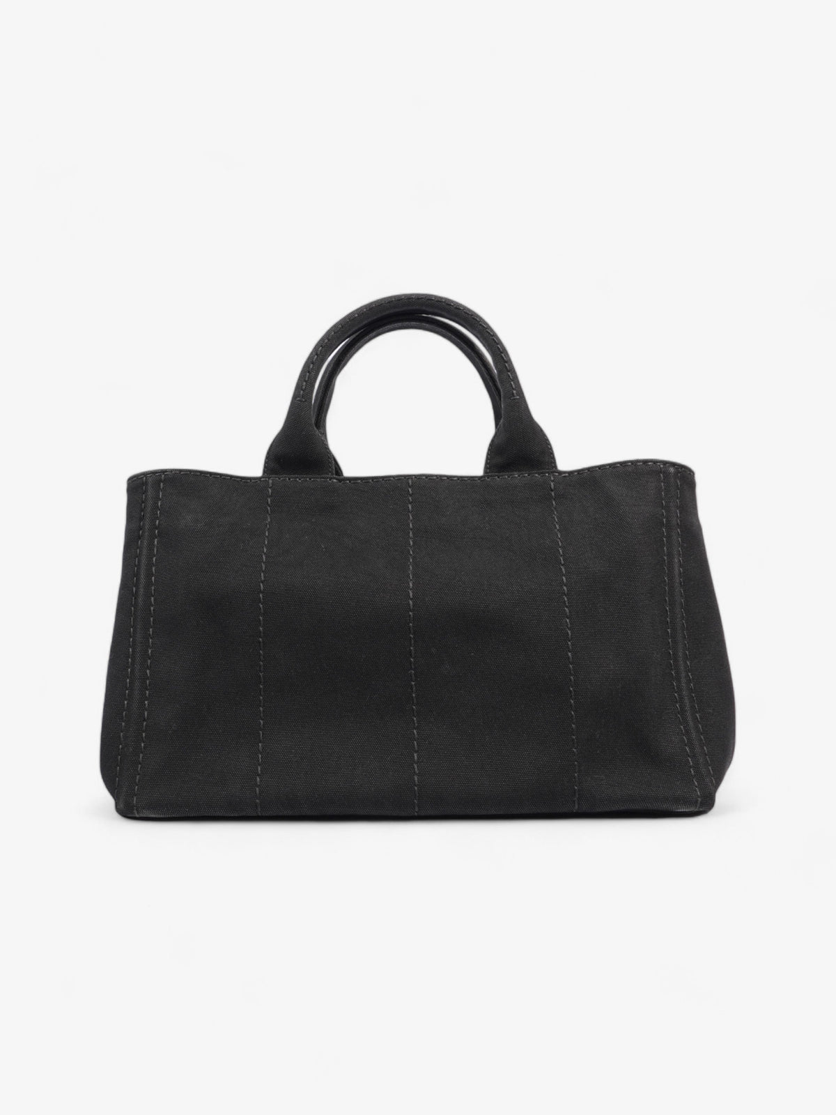 Prada Canapa Logo Black Canvas