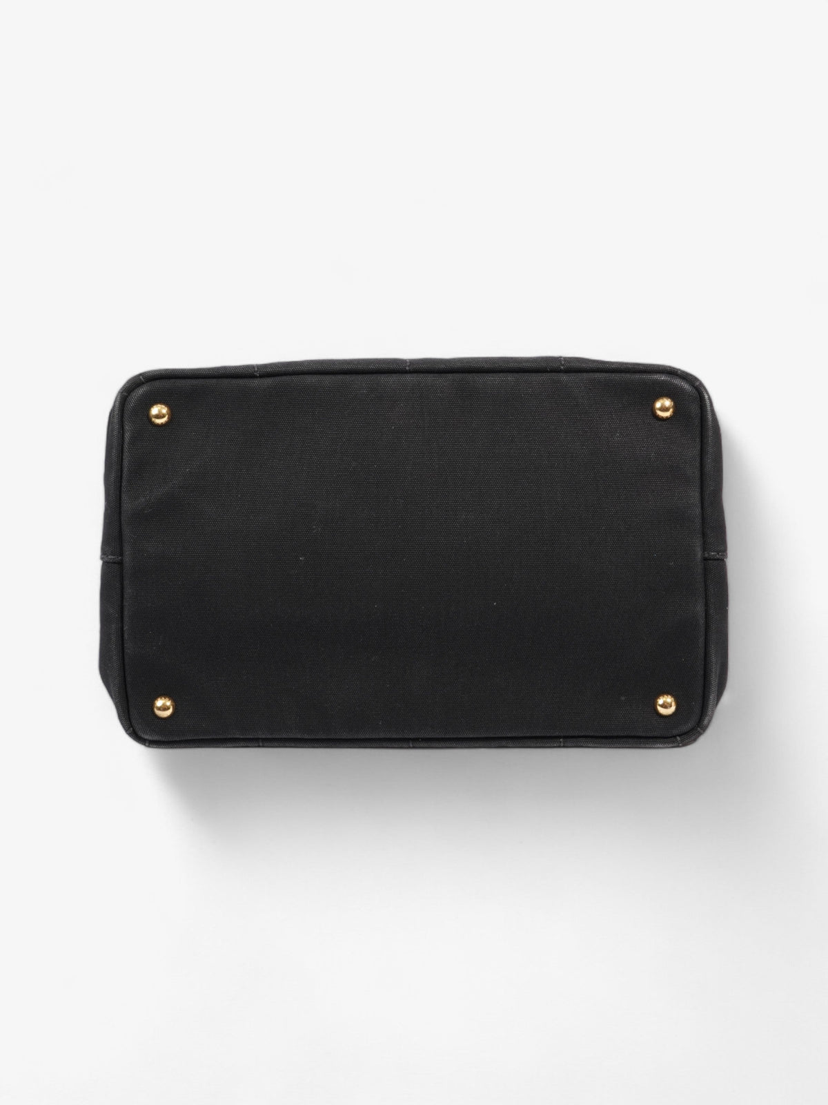 Prada Canapa Logo Black Canvas