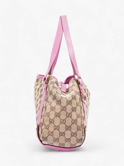 Gucci Tote Bag Supreme / Pink Canvas