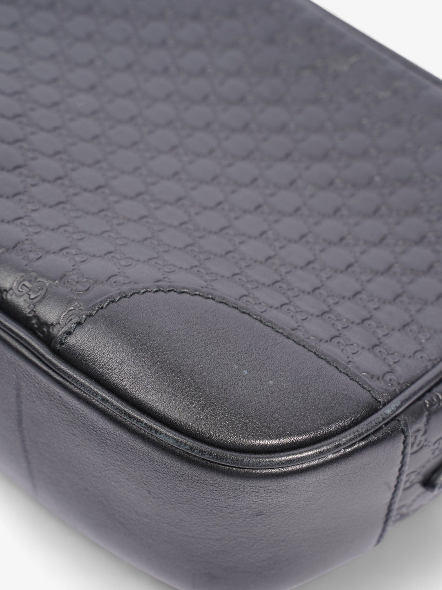 Gucci Bree Guccissima Black Leather