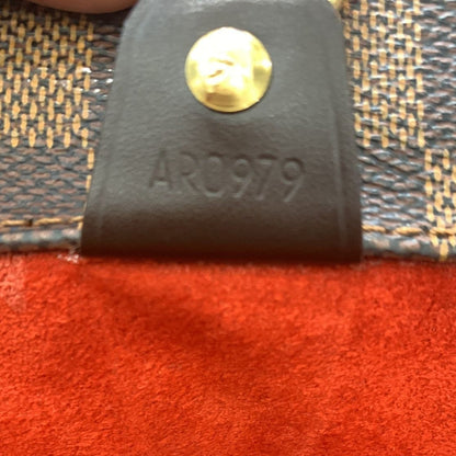 LOUIS VUITTON Parioli GM Damier Ebene Tote Shoulder Bag Brown