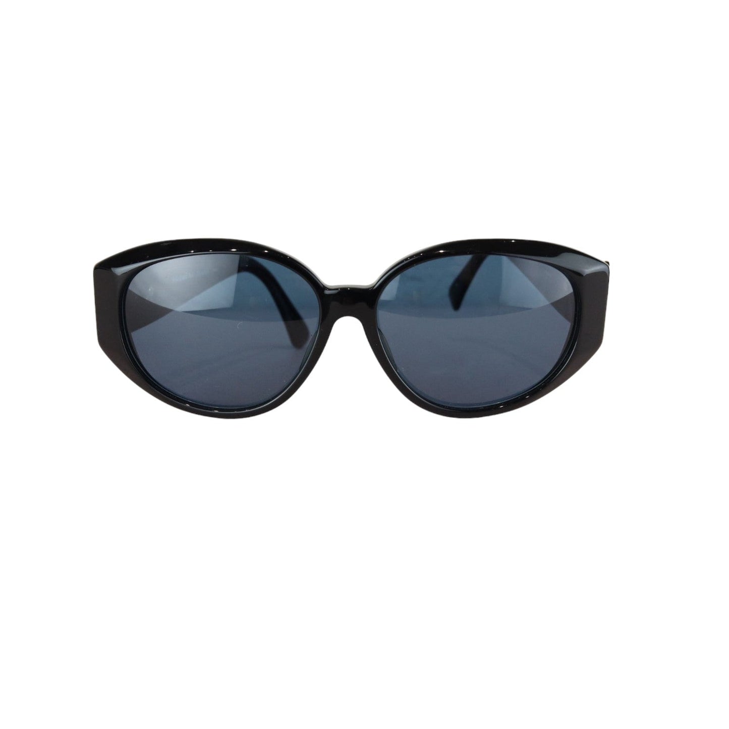 Vintage Acetate Sunglasses Black GHW