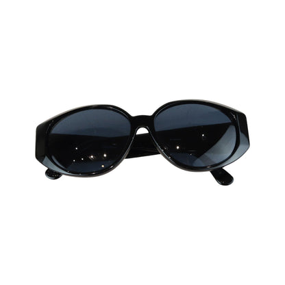 Vintage Acetate Sunglasses Black GHW