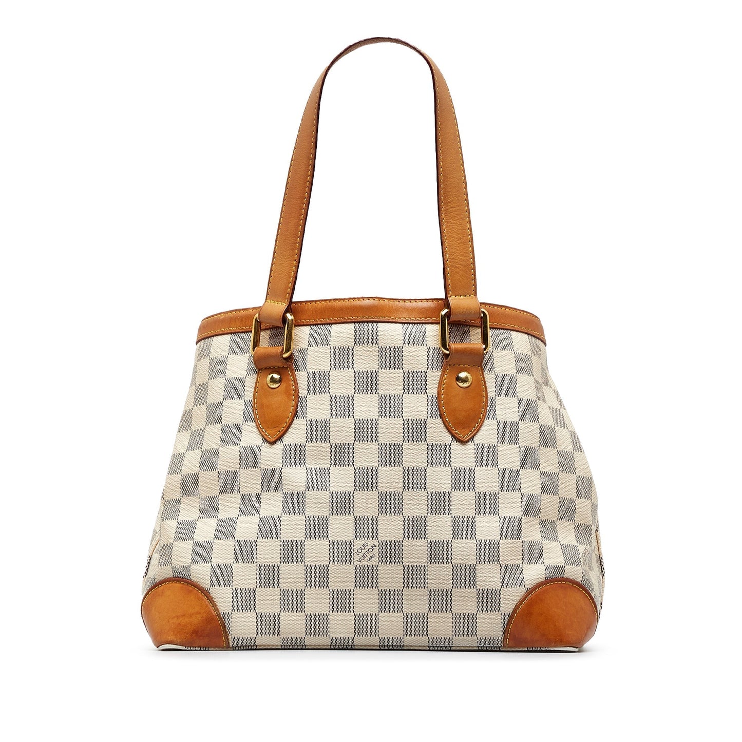 White Louis Vuitton Damier Azur Hampstead PM Tote Bag