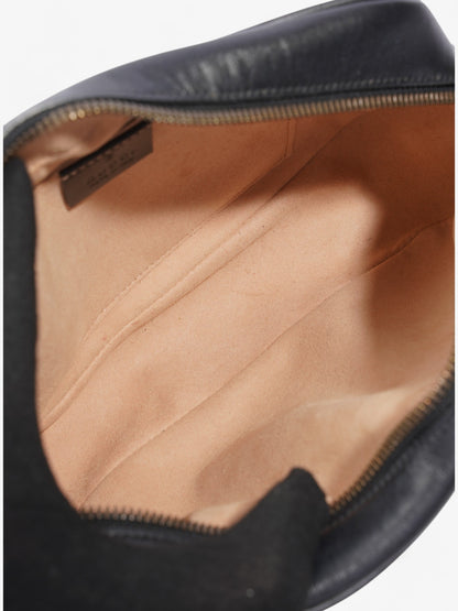 Gucci GG Marmont Black Matelasse Leather Small