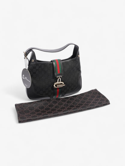 Gucci Vintage Jackie Black Canvas