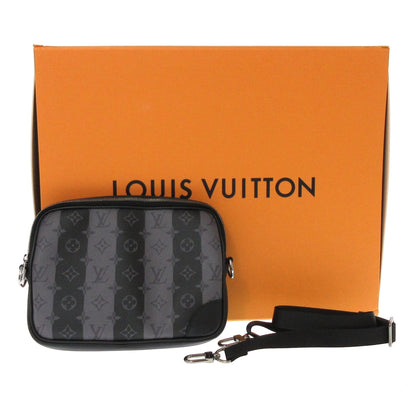 LOUIS VUITTON LV X Nigo Monogram Eclipse Stripes Heart Modular Utilitary Backpack