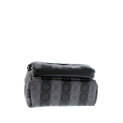 LOUIS VUITTON LV X Nigo Monogram Eclipse Stripes Heart Modular Utilitary Backpack
