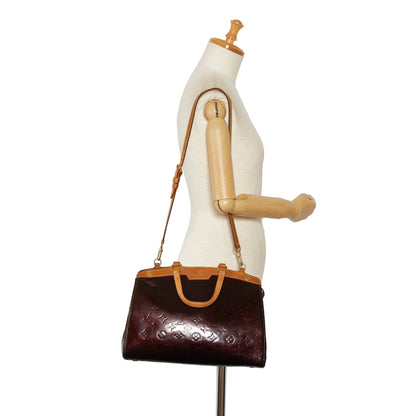 LOUIS VUITTON Monogram Vernis Brea MM Satchel