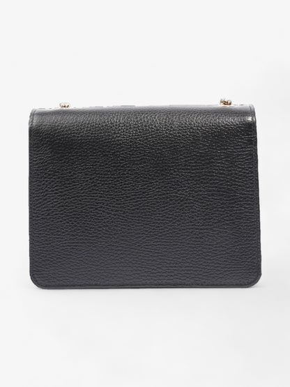 Gucci Interlocking GG  Black Leather Small
