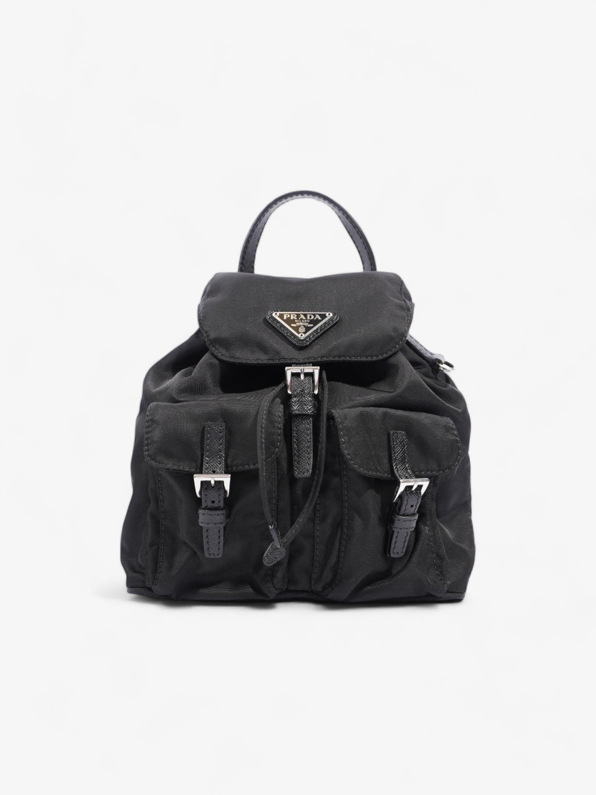 Prada Mini Backpack Black Re Nylon