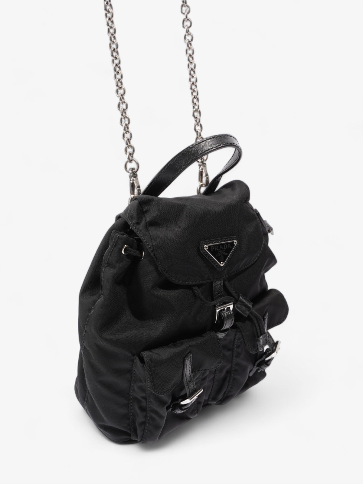 Prada Mini Backpack Black Re Nylon