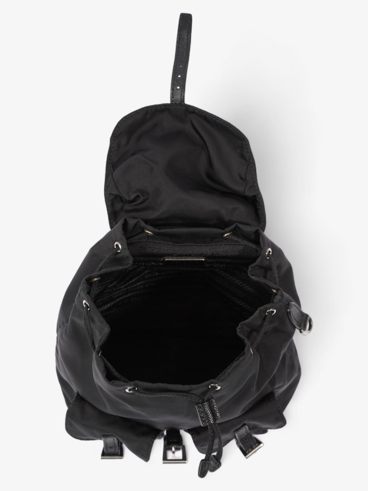 Prada Mini Backpack Black Re Nylon