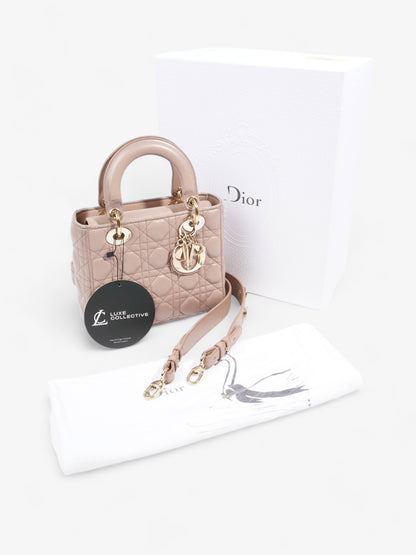 Lady Dior My ABCDior Blush Lambskin Leather Small