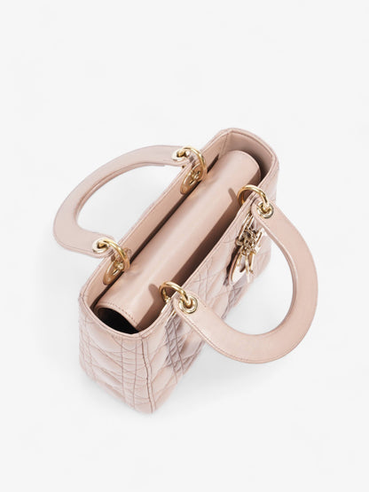 Lady Dior My ABCDior Blush Lambskin Leather Small