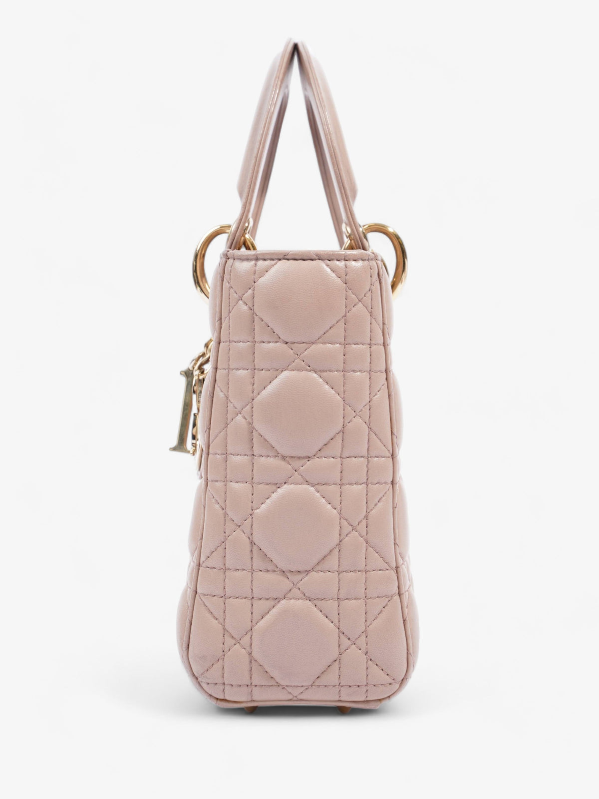 Lady Dior My ABCDior Blush Lambskin Leather Small