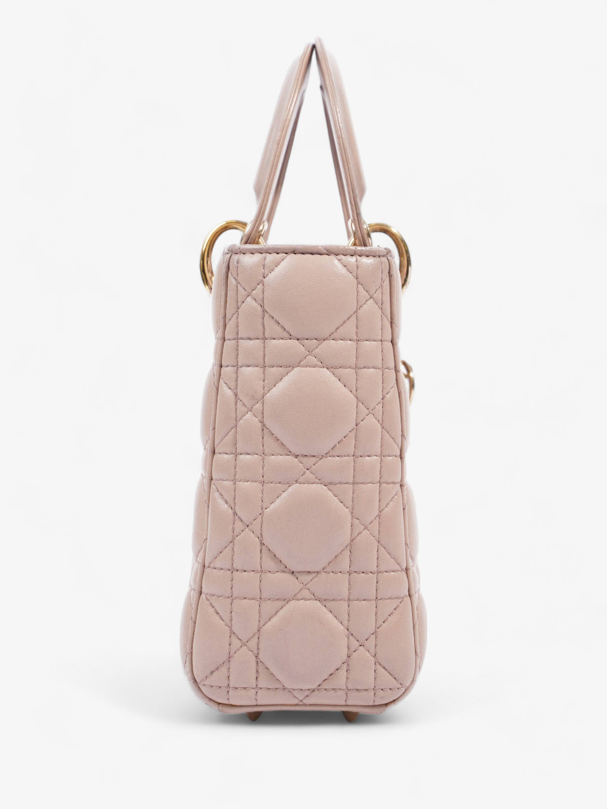 Lady Dior My ABCDior Blush Lambskin Leather Small