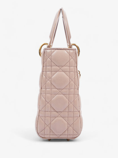 Lady Dior My ABCDior Blush Lambskin Leather Small