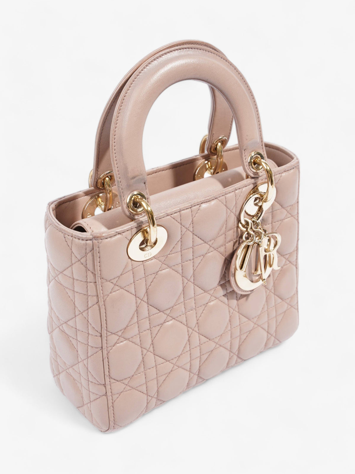 Lady Dior My ABCDior Blush Lambskin Leather Small
