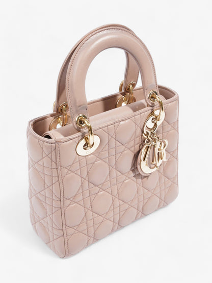 Lady Dior My ABCDior Blush Lambskin Leather Small