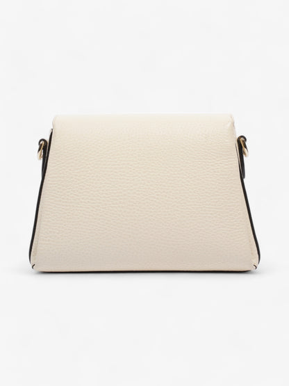 Gucci Interlocking G Dollar Bag Ivory Calfskin Leather Small