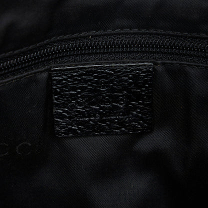 Gucci Jackie Black Canvas