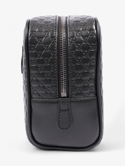 Gucci GG Wash Bag GG Supreme / Black Leather