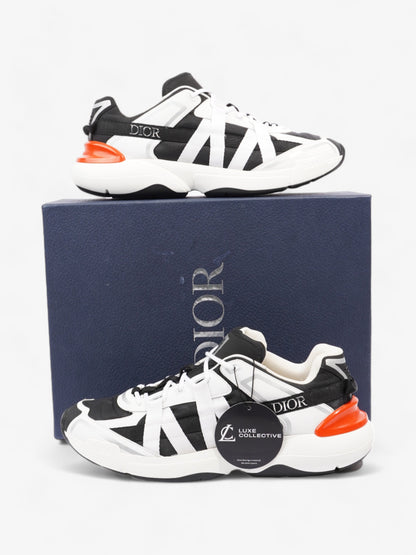 Christian Dior B24 Runtek Black / White Nylon EU 42 UK 9