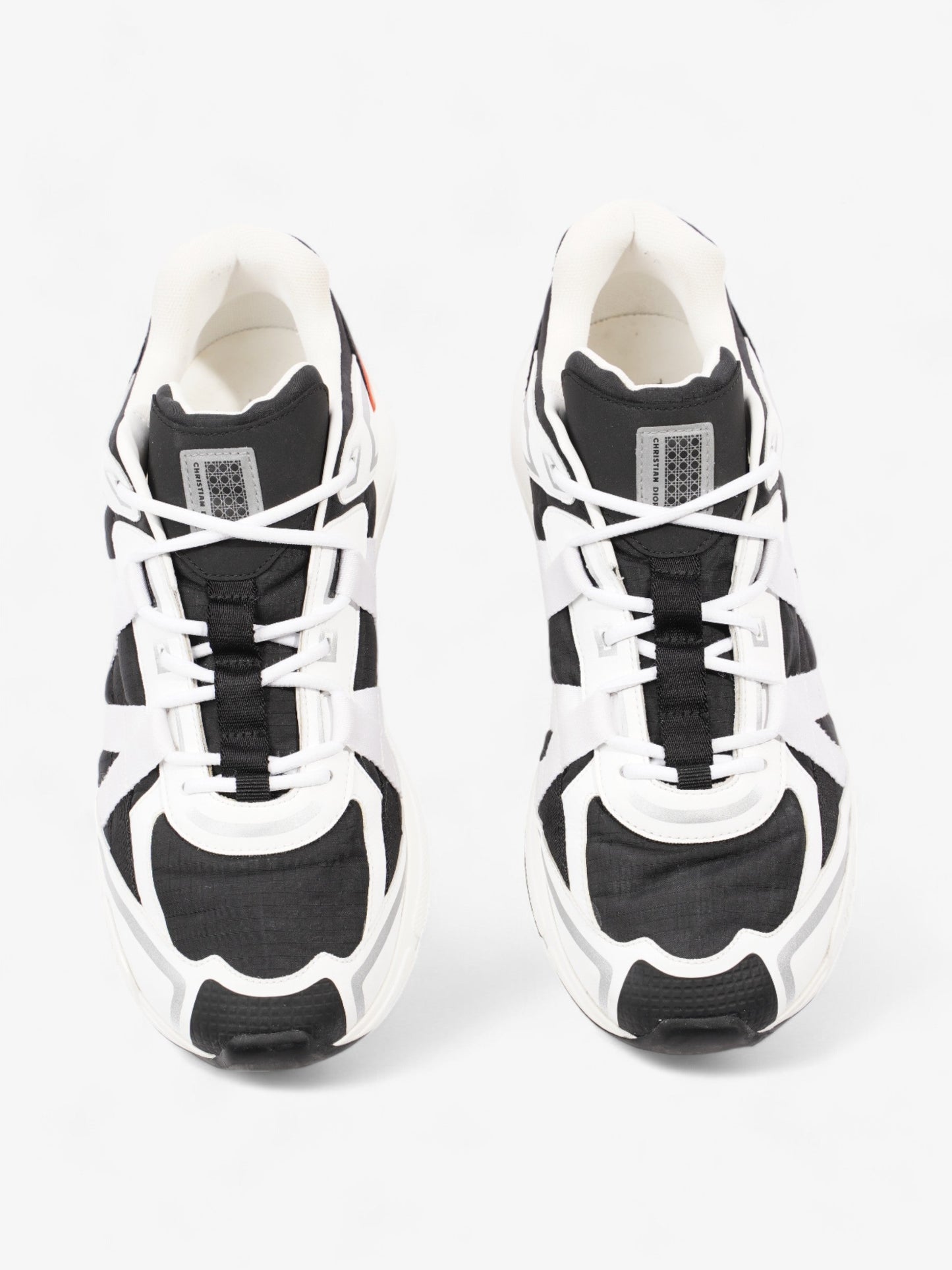 Christian Dior B24 Runtek Black / White Nylon EU 42 UK 9
