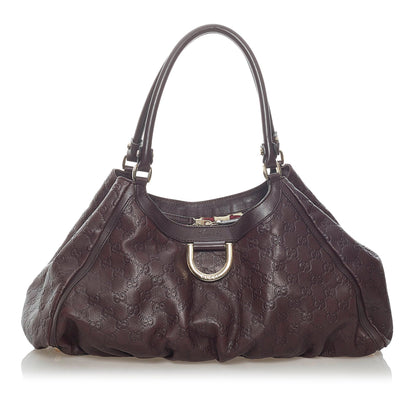 Guccissima Abbey D-Ring Shoulder Bag