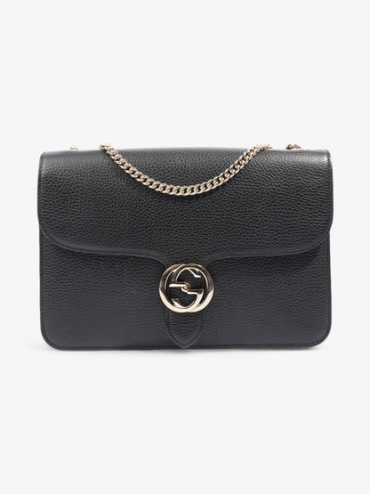 Gucci Interlocking G Bag Black Leather