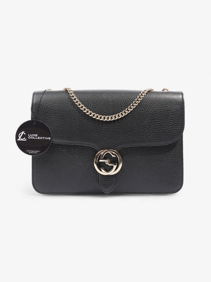 Gucci Interlocking G Bag Black Leather